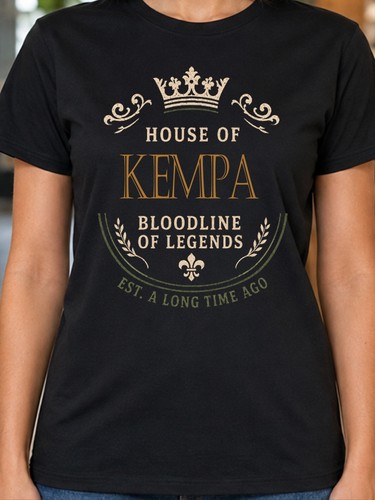 Kempa nachname damen - kempa, t-shirt
