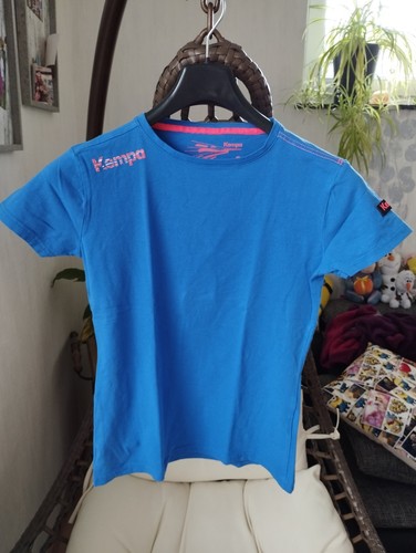 Unisex blaues shirt kempa - blaues,